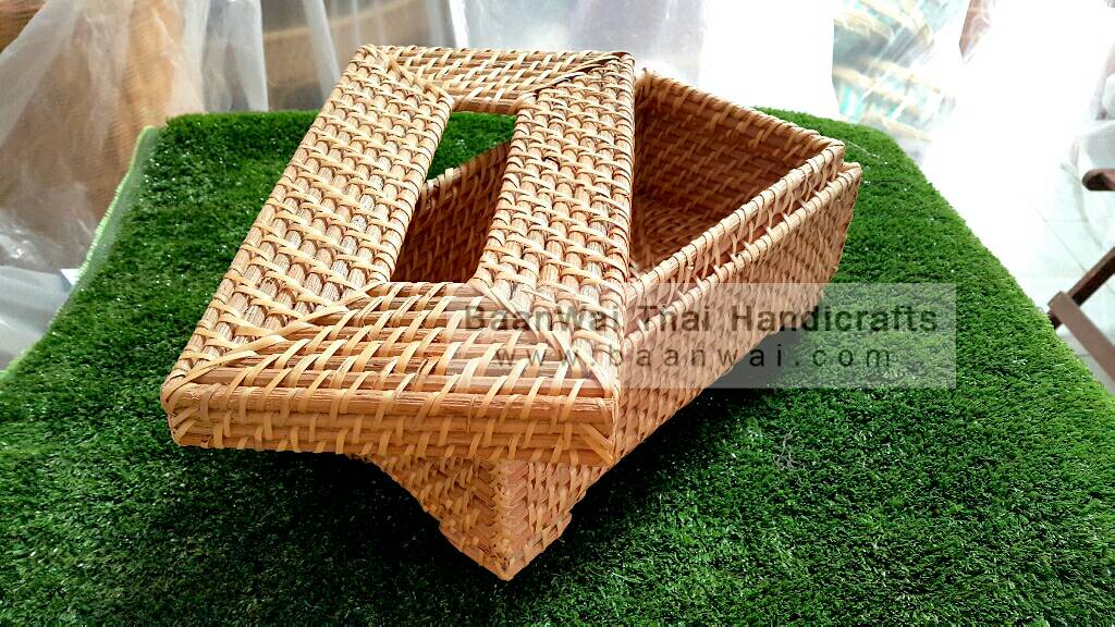 กล่องทิชชูหวาย กล่องทิชชูสาน