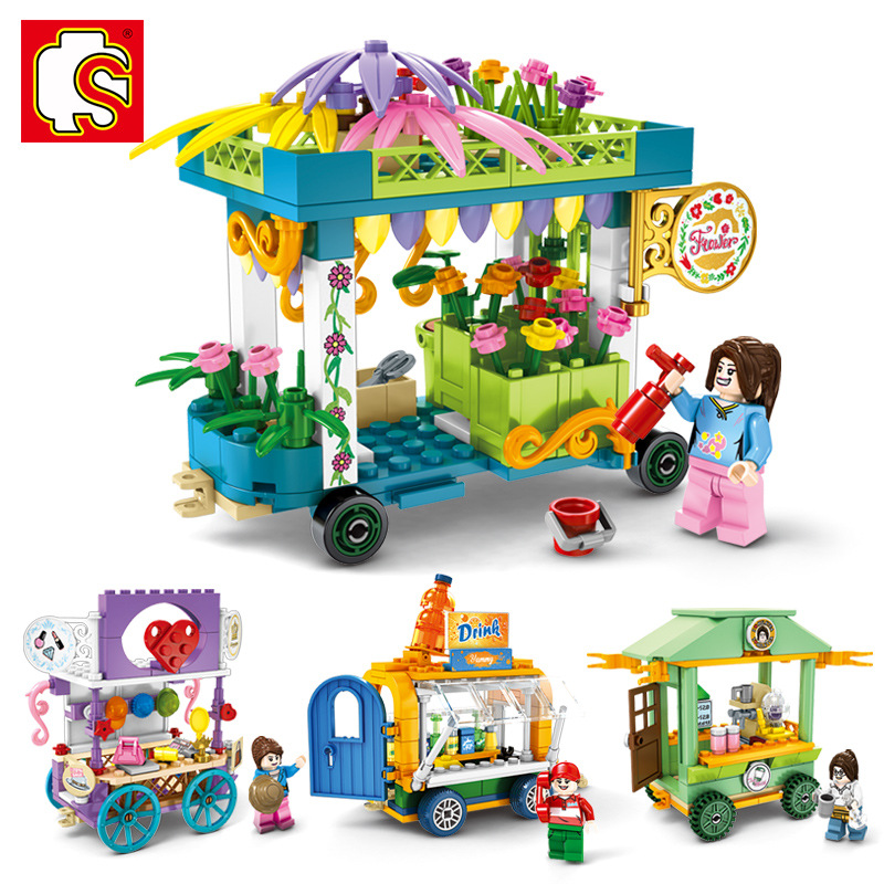 เลโก้จีน Sembo Block 601105-601108 ชุด City