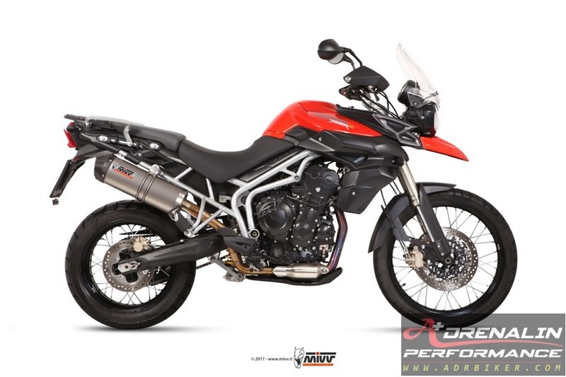 ท่อ MIVV รุ่น Oval Slip on สำหรับ Triumph Tiger800/800XC (For Exhibition only)