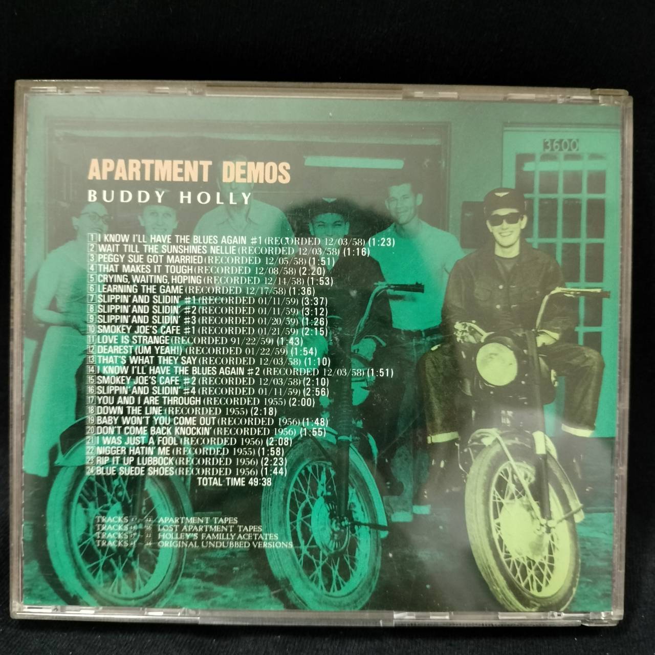 Buddy Holly – Apartment Demos / ไม่ระบุ / ปกมีจุดเหลือง / มีรอยบ้าง