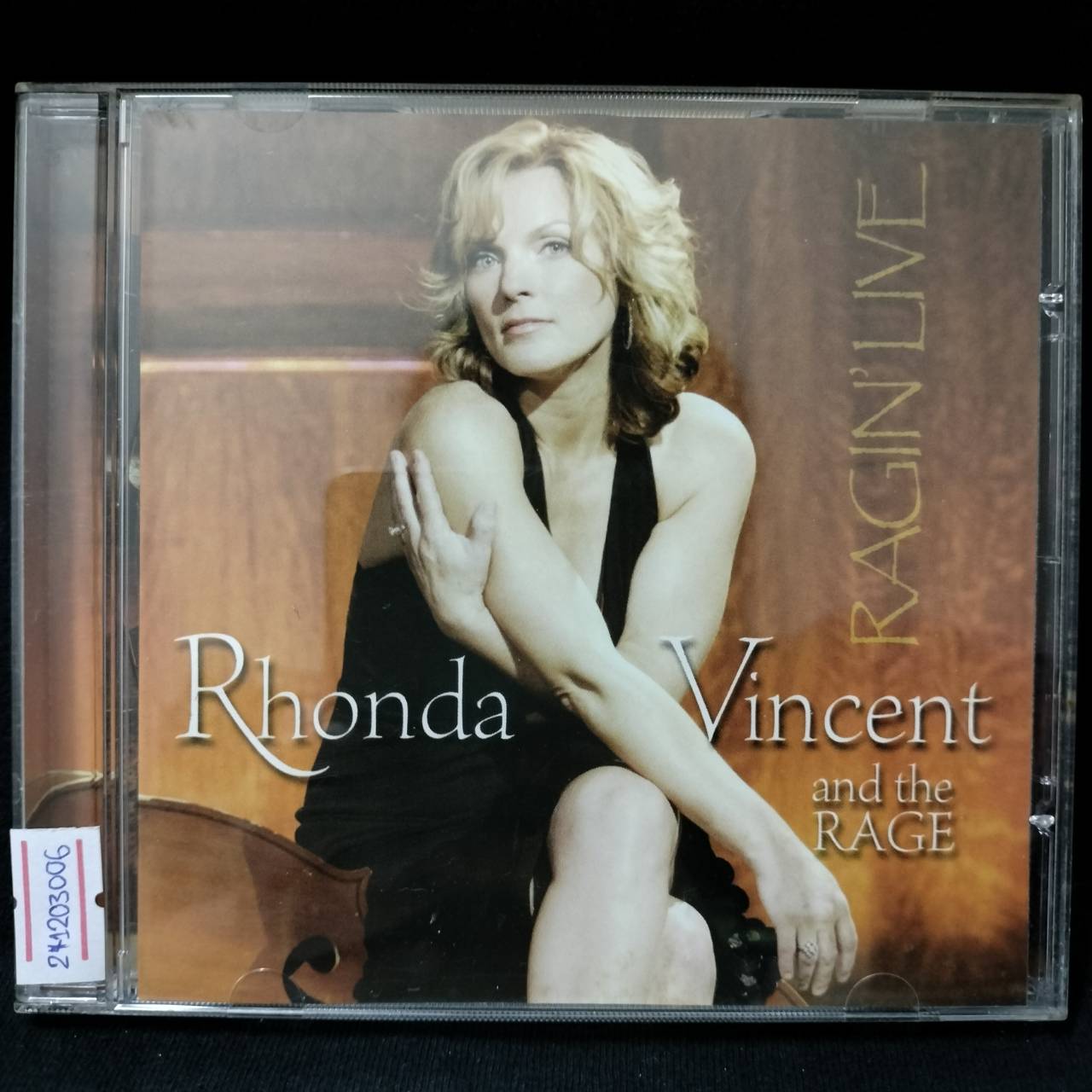 Rhonda Vincent And The Rage – Ragin' Live / USA / แผ่นสภาพนางฟ้า