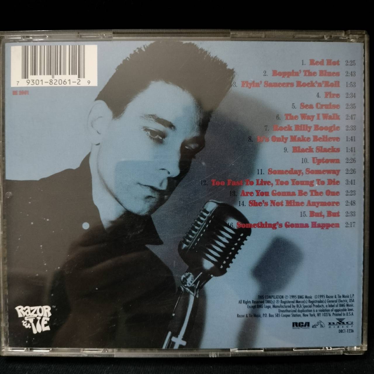 Robert Gordon – Red Hot 1977-1981 / USA / ปกในมีจุดเหลือง / แผ่นดี