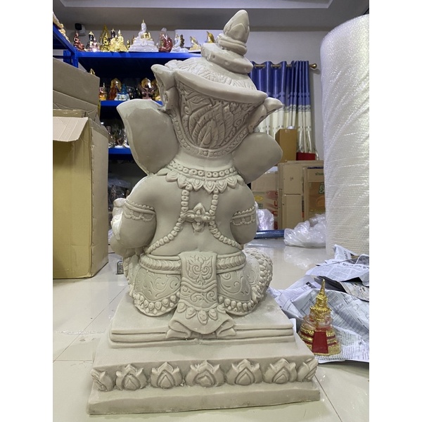 พระพิฆเนศ องค์ใหญ่มาก สูง28นิ้ว สำหรับทำสีเอง