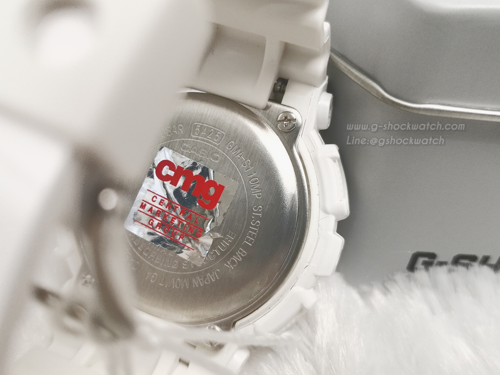 CASIO G-SHOCK นาฬิกาข้อมือ นาฬิกากันน้ำ นาฬิกาของแท้ ประกันศูนย์ CMG 1 ปี รุ่น GMA-S110MP-7A