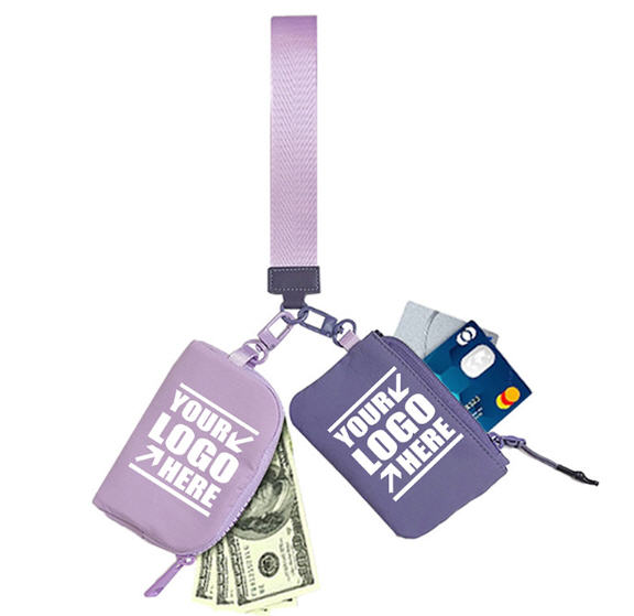 กระเป๋าใส่เศษสตางค์,กระเป๋าใส่เศษเหรียญ,กระเป๋าอเนกประสงค์พร้อมสายคล้อง,สกรีนโลโก้,ขั้นต่ำ100ชิ้น