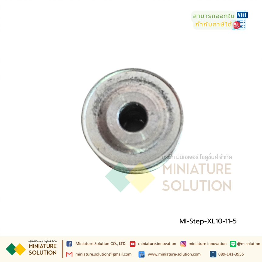 เฟืองสายพานร่อง ไทม์มิ่งพูลเลย์ มู่เล่ย์ BF width 11 Timing Pulley (XL10 teeth, both sides flat, slot width 11, inner hole 5)