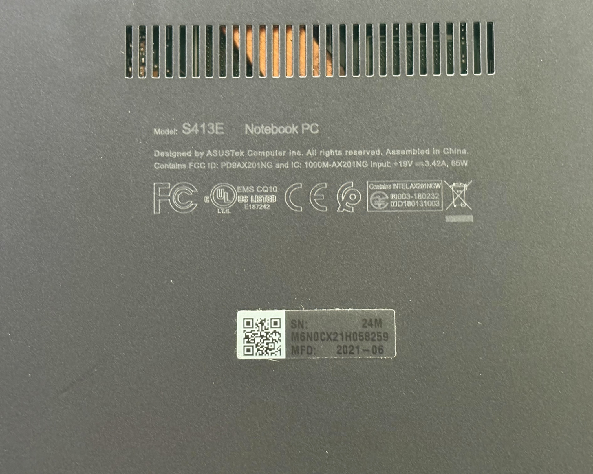 ASUS VIVOBOOK 14 S413EA-EB123TS (INDIE BLACK)