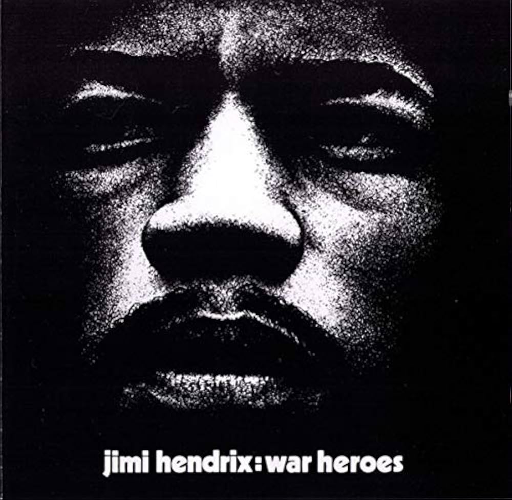 Jimi Hendrix – War Heroes / GERMANY / ปกมีจุดเหลือง / ทะลุขอบ(ไม่โดนเนื้อแผ่น) / แผ่นดี