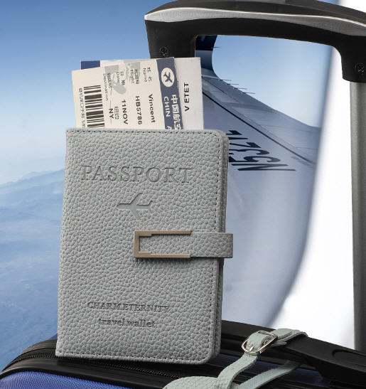 ซองใส่พาสปอร์ต,ซองPUใส่พาสปอร์ต,กระเป๋าใส่Passport,ซองใส่หนังสือเดินทาง