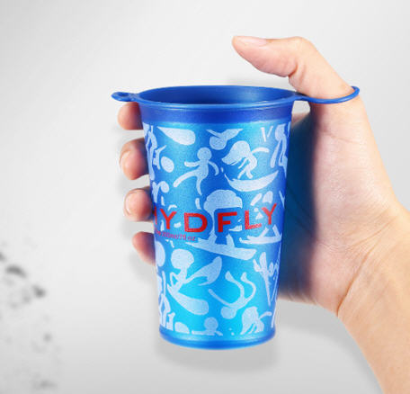 แก้วพับได้,แก้วน้ำพับได้,แก้วน้ำพกพา,แก้วน้ำเดินป่า,200ml