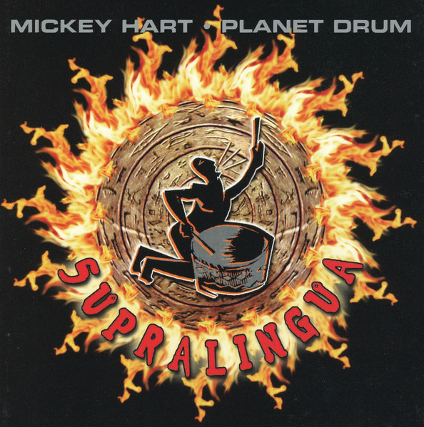 Mickey Hart • Planet Drum – Supralingua / USA / ปกในมีจุดเหลือง / 2CD / แผ่นดี+แผ่นสวย