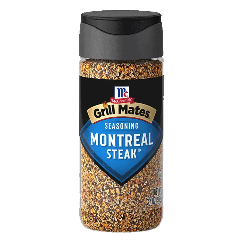 McCormick Grill Mates Montreal Steak Seasoning แม็คคอร์มิคกริลเมทส์เครื่องปรุงรสสเต็ก 96 กรัม (05-7126)