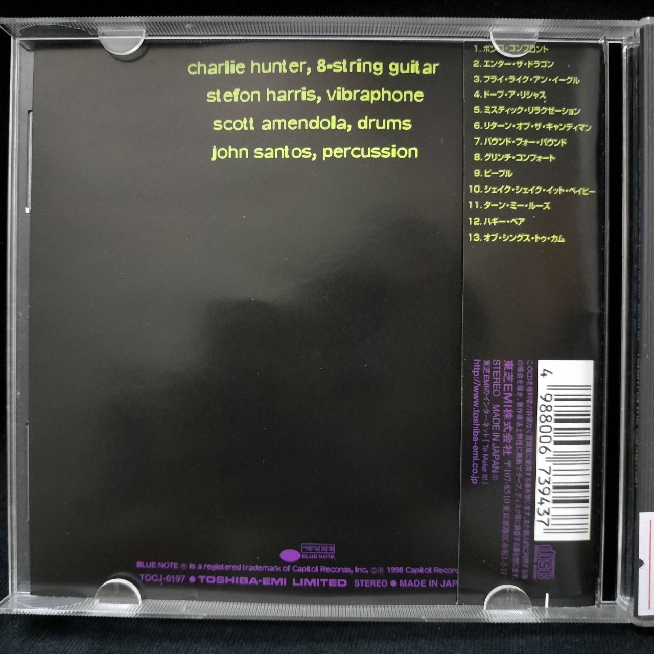 Charlie Hunter & Pound For Pound – Return Of The Candyman / JAPAN / แผ่นดี / มี Obi