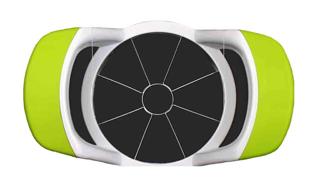 TOKAI เครื่องผ่าแอปเปิ้ล เครื่องผ่าผลไม้ แบบง่ายและรวดเร็ว ใบมีดคมสเตนเลส - สีเขียว