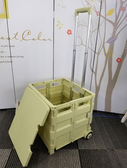 ตะกร้ารถเข็นพับได้