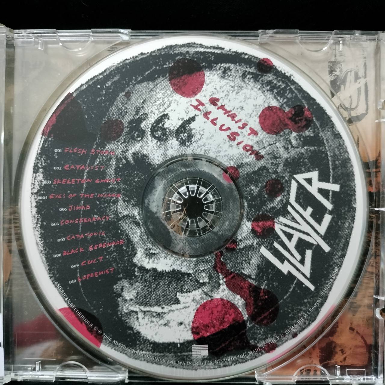 Slayer – Christ Illusion / EU / แผ่นสวย