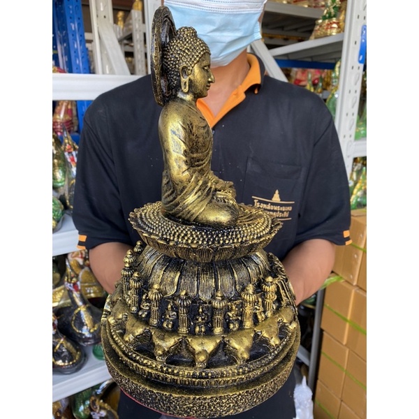 พระพุทธเจ้า ฐานหัวเสือ สูง13นิ้ว