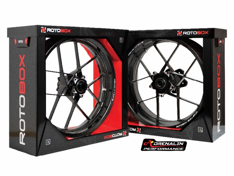 ล้อคาร์บอน Rotobox 10ก้าน สำหรับ Street fighter V4 ลาย Bullet