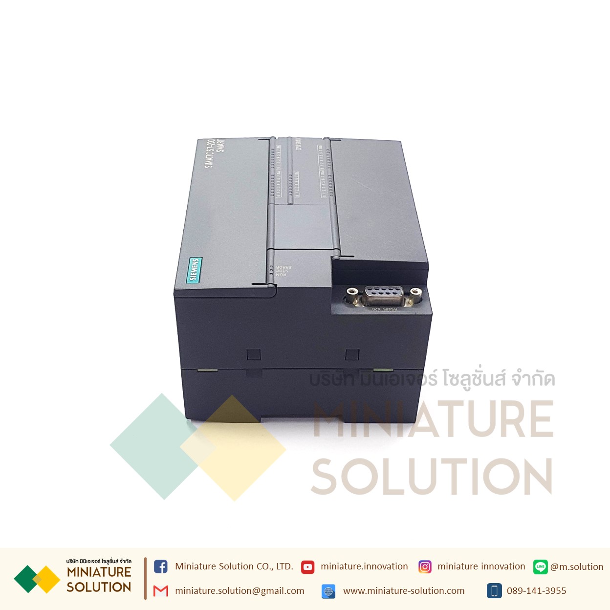 ซีเมนต์ SIMATIC S7-200 SMART PLC CPU SR20 SR30 SR40 ST20 ST30 CR20 SIEMENS analog module AE04 AE08 AM03 AM06 SB CM01 AQ01 AE01 (SR40)