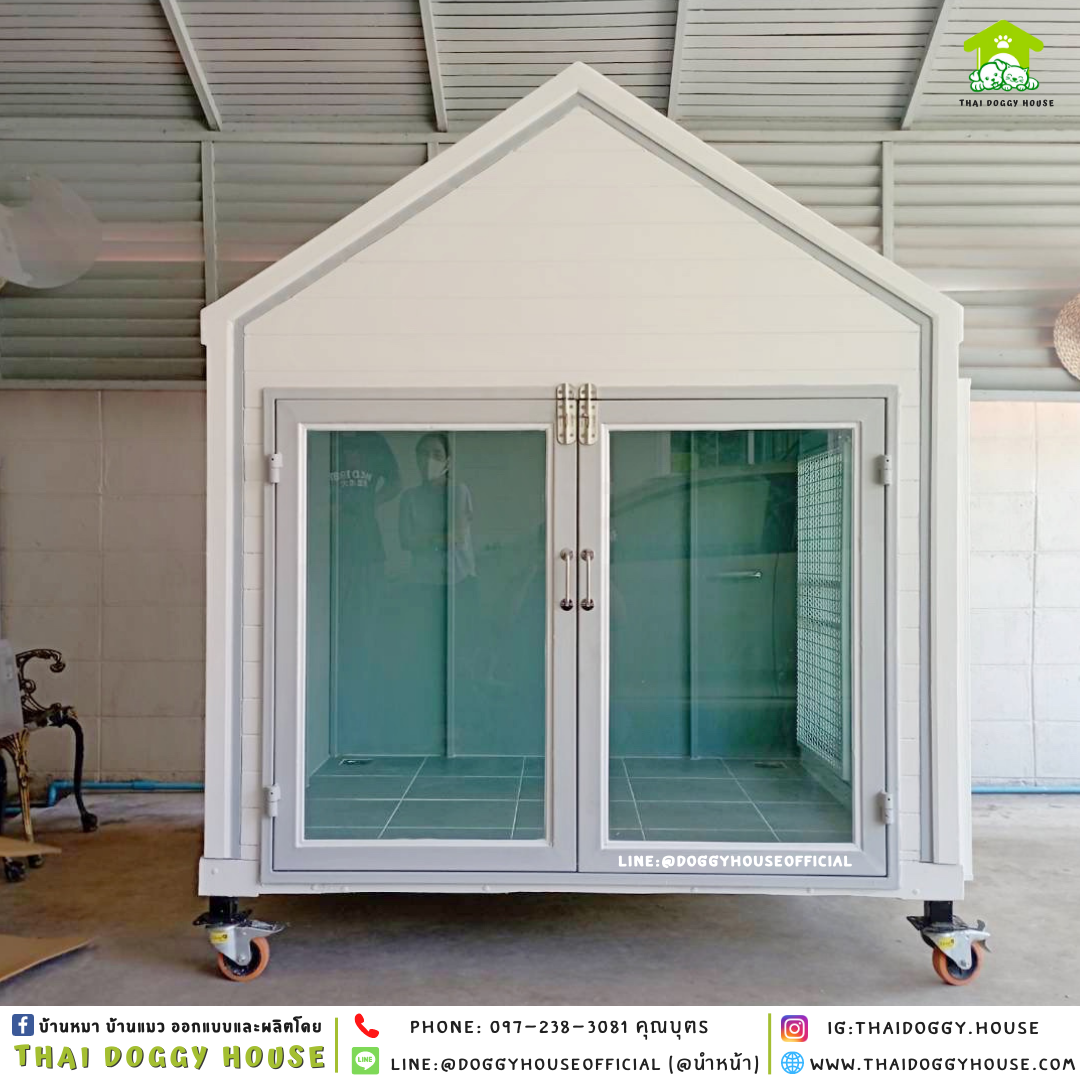 บ้านหมา รองรับการติดแอร์ แบบบ้าน 𝑵𝒐𝒓𝒅𝒊𝒄 𝒔𝒕𝒚𝒍𝒆