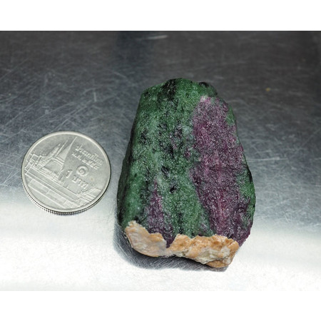 พลอยทับทิมซอยไซต์ (Ruby in Zoisite ) 166.45 กะรัต