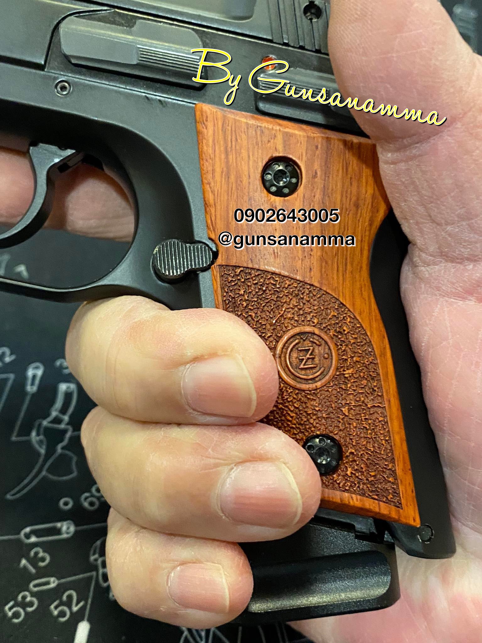 ส้นรองก้อยCZ RAMI/CZ75