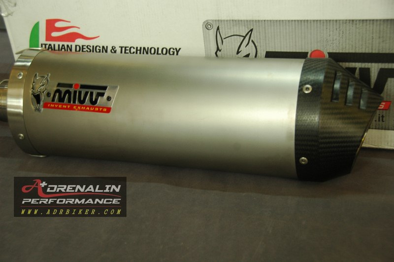 ท่อ MIVV รุ่น Oval Slip on สำหรับ Triumph Tiger800/800XC (For Exhibition only)