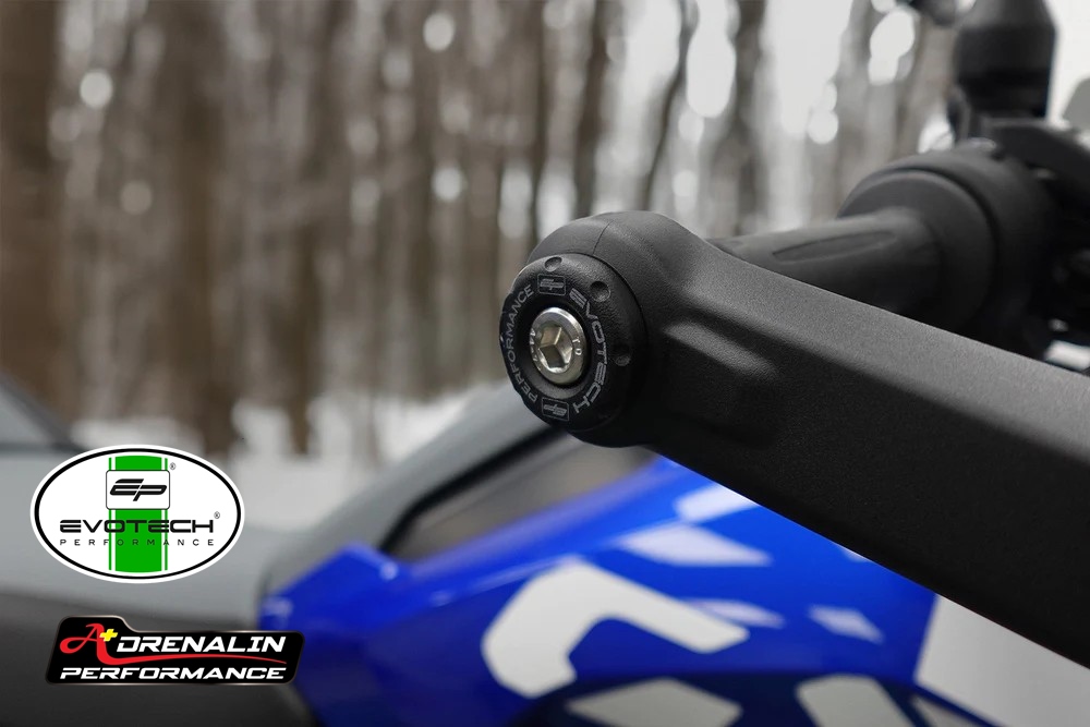 ปลายแฮนด์ Evotech สำหรับ R1300 GS เพิ่มน้ำหนักเพื่อลดการสั่นของแฮนด์