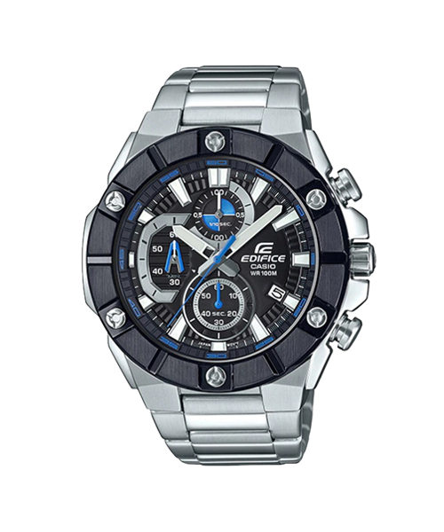 CASIO EDIFICE นาฬิกาข้อมือ นาฬิกากันน้ำ นาฬิกาของแท้ ประกันศูนย์ CMG 1 ปี รุ่น EFR-569DB-1A