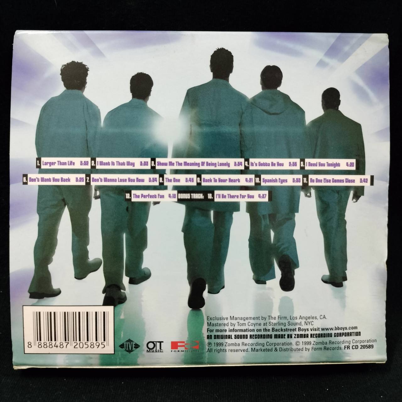 Backstreet Boys – Millennium / USA / มีของแถมในกล่อง / แผ่นดี