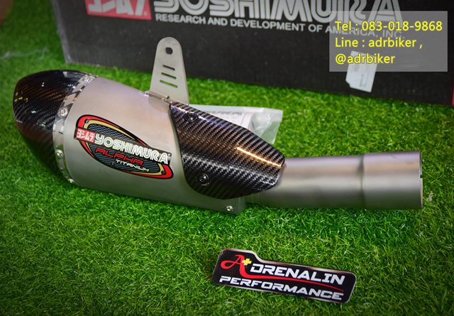ท่อ Yoshimura รุ่น ALPHA สำหรับ GSXR1000 L7+ (For Exhibition only)