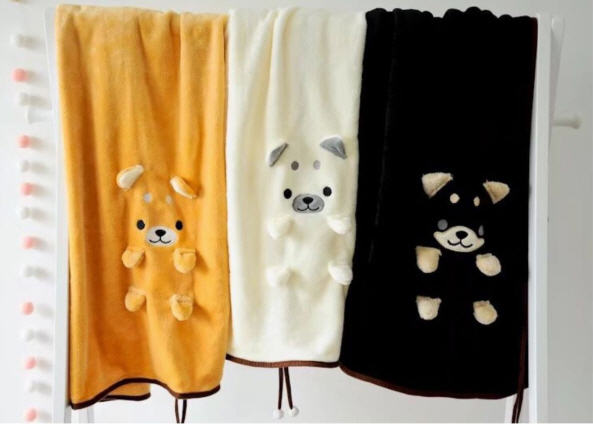 ตุ๊กตาหมอนผ้าห่ม,ผ้าห่มน้องหมา,ตุ๊กตาผ้าห่มน้องหมา