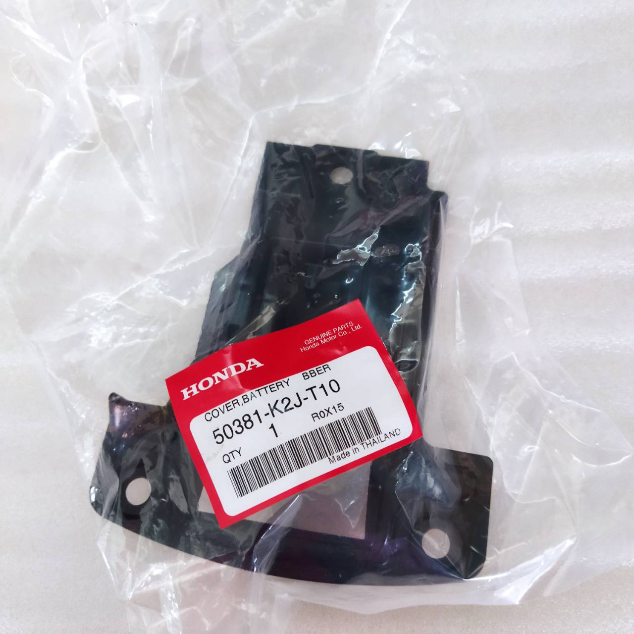50381-K2J-T10 ฝาปิดแบตเตอรี่ AFS110KSFM TH อะไหล่แท้ HONDA