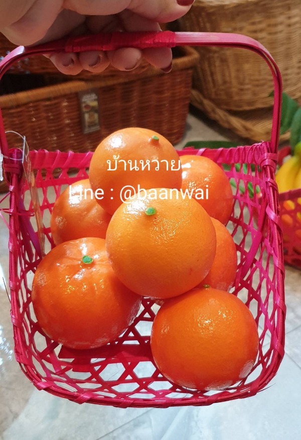 กระเช้าไม้ไผ่ ทรงเรือ มี 5 ขนาด