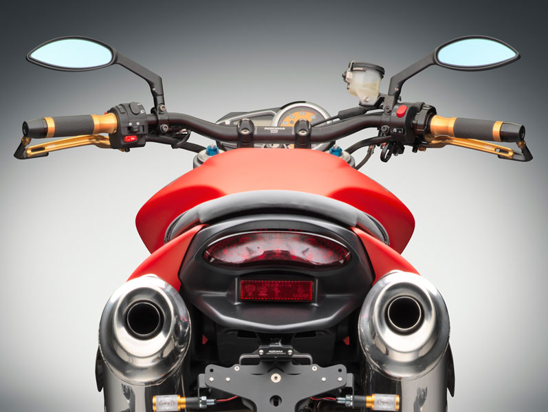 แฮนด์ Rizoma MA006 แฮนด์อ้วน สูง 30mm ขนาดมาตราฐาน ใช้กับตุ๊กตาขนาด 29Ø