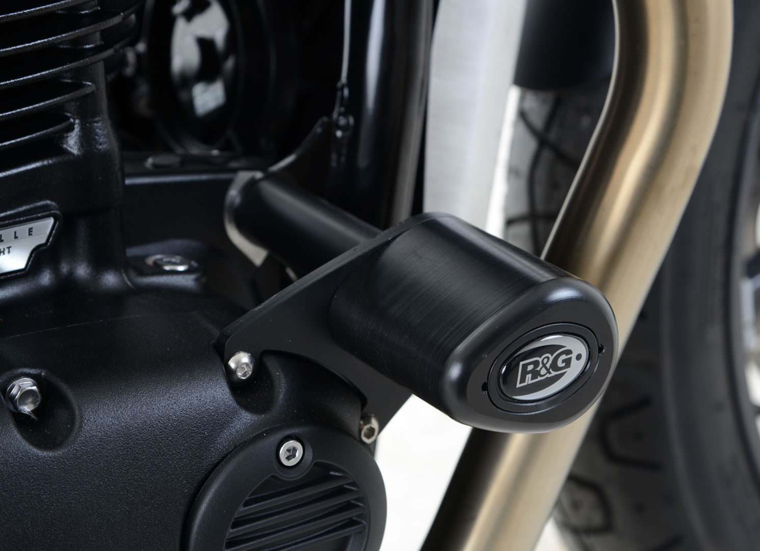 RG กันล้มกลาง (Crash Protectors) สำหรับ Bonneville T120 2016+