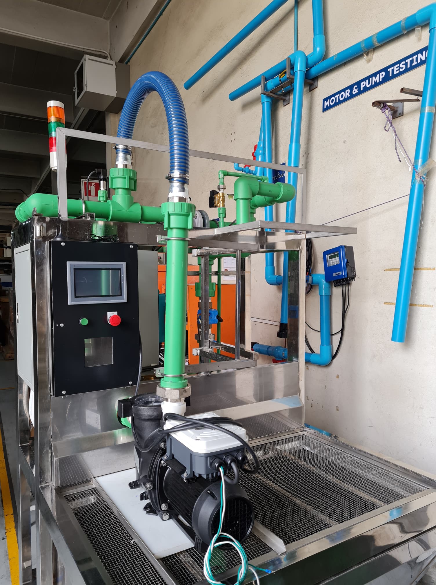 Support Program Contorl Test PUMP Machine x FASCO MOTORS