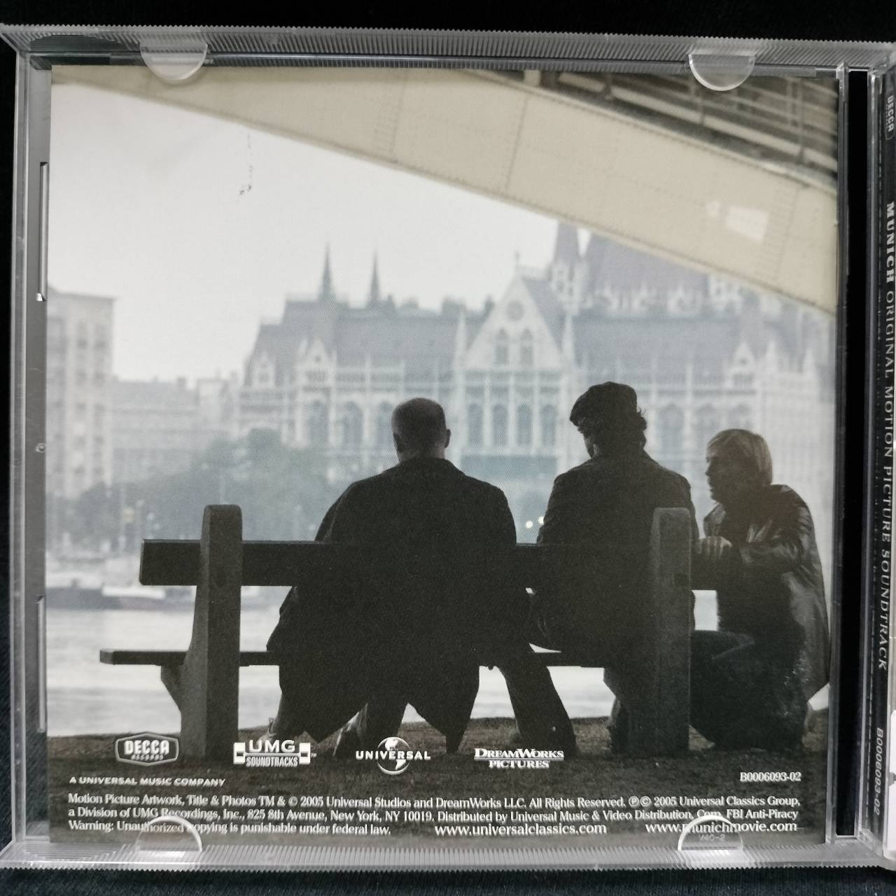 John Williams – Munich Original Motion Picture Soundtrack / USA / แผ่นดี