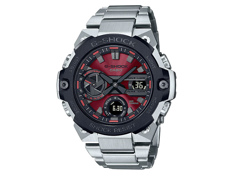 CASIO G-SHOCK นาฬิกาข้อมือ นาฬิกากันน้ำ นาฬิกาของแท้ ประกันศูนย์ CMG 1 ปี รุ่น GST-B400AD-1A4