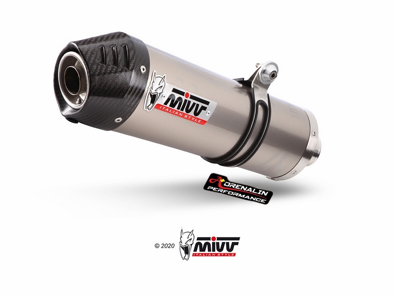 ท่อ MIVV รุ่น Oval Slip on สำหรับ Triumph Tiger 900 (For Exhibition only)