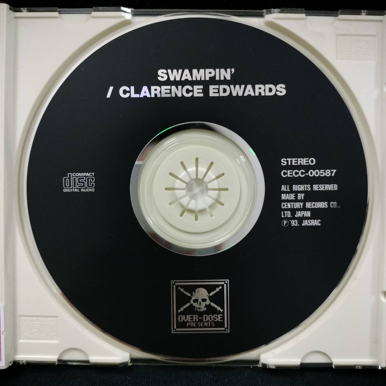 Clarence Edwards – Swampin' / JAPAN / แผ่นดี