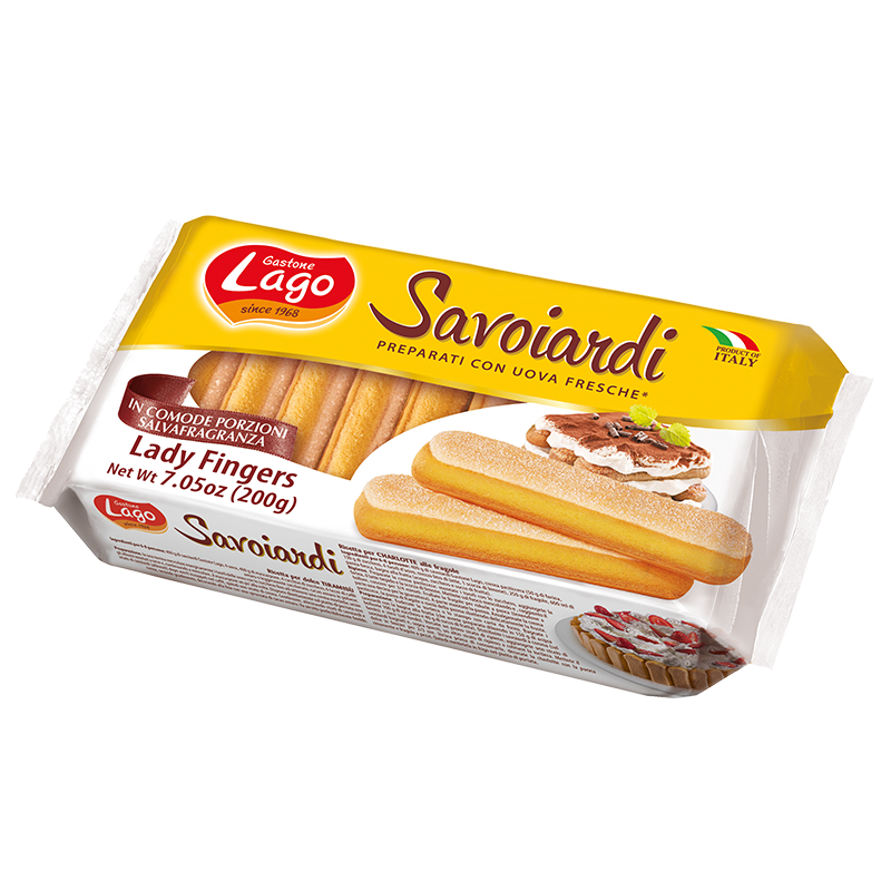 Lago Savoiardi Ladyfingers 200 g. ลาโก้ เลดี้ฟิงเกอร์ 200 กรัม (05-9075)