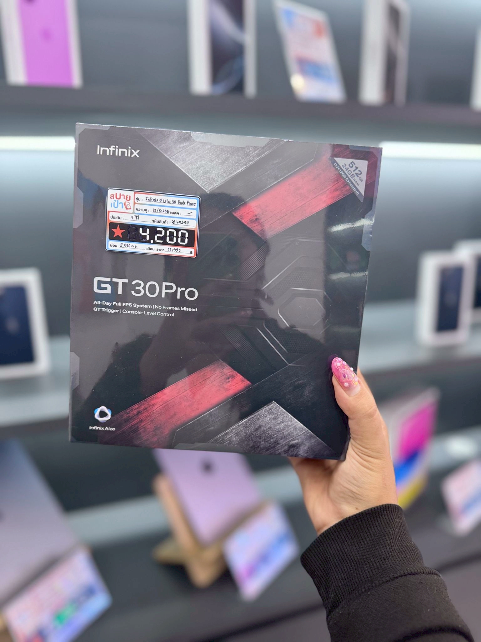 Infinix GT30 Pro 12/512 สี Dark Flare