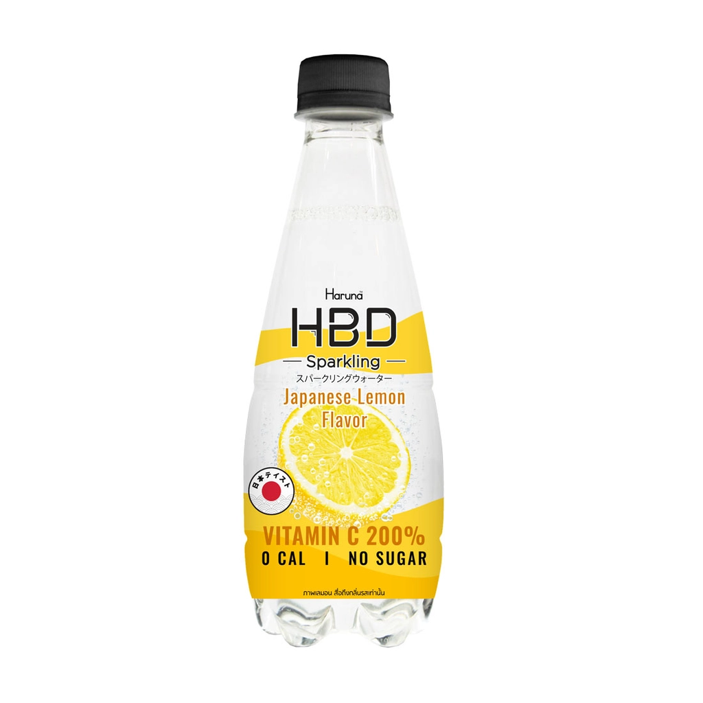 เครื่องดื่มอัดก๊าซ Sparkling Lemon HBD 330 ml. (05-8786)