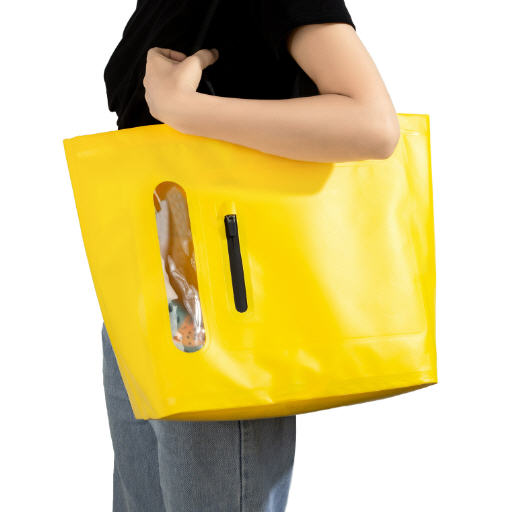 กระเป๋าถือกันน้ำ,กระเป๋าใส่เสื้อผ้ากันน้ำ,กระเป๋ากันพีวีซีกันน้ำ,18L