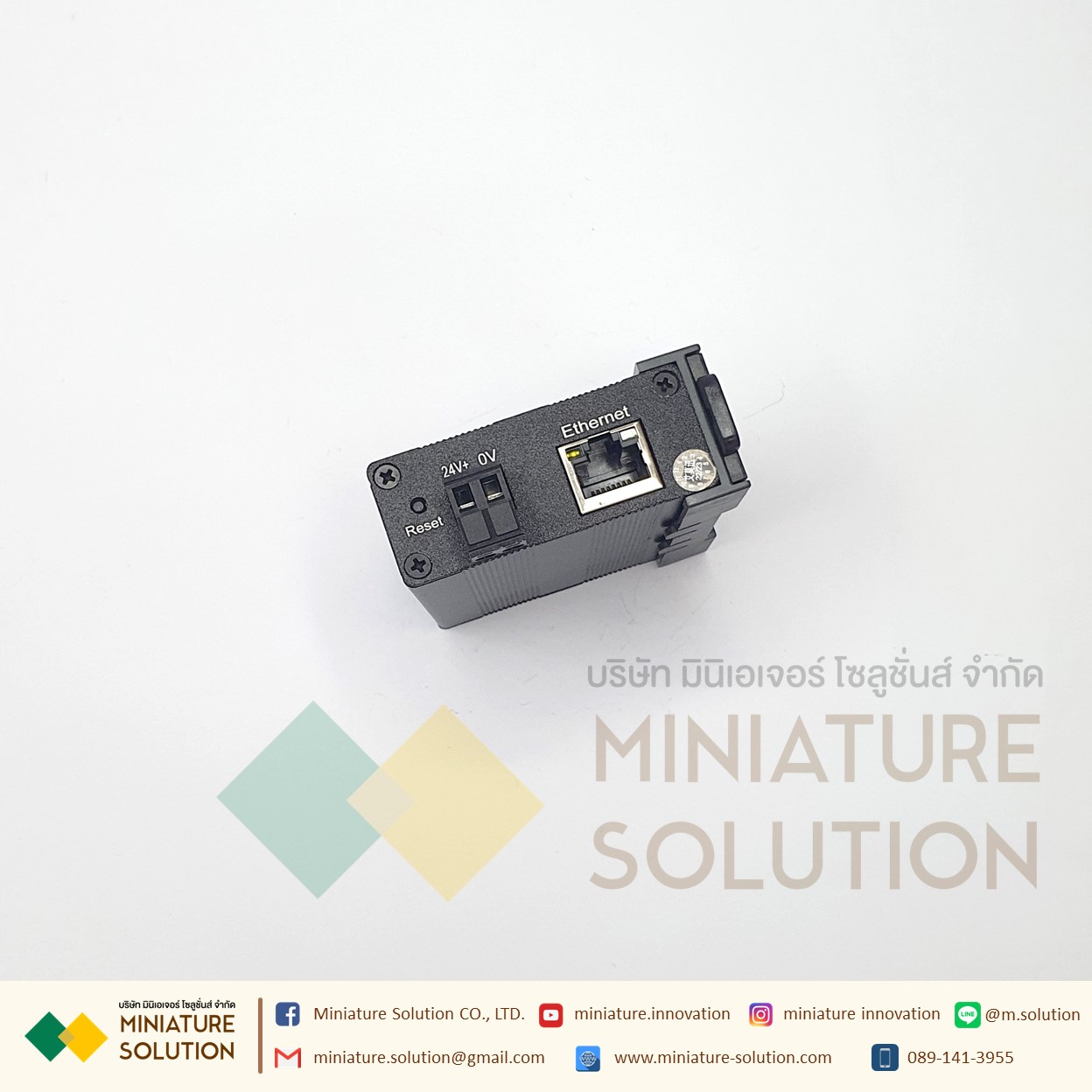 Amsamotion Aimoxun ETH-FX-2P is used for Mitsubishi FX1N/2N/3U/3GA/3S series PLC to Ethernet module โมดูล RS422-ETH Converter RS422 เหมาะสำหรับ MITSUBISHI FX Series PLC FX-1N 1NC FX-2N 2NC FX-3U 3UC (ETH-FX-2P)