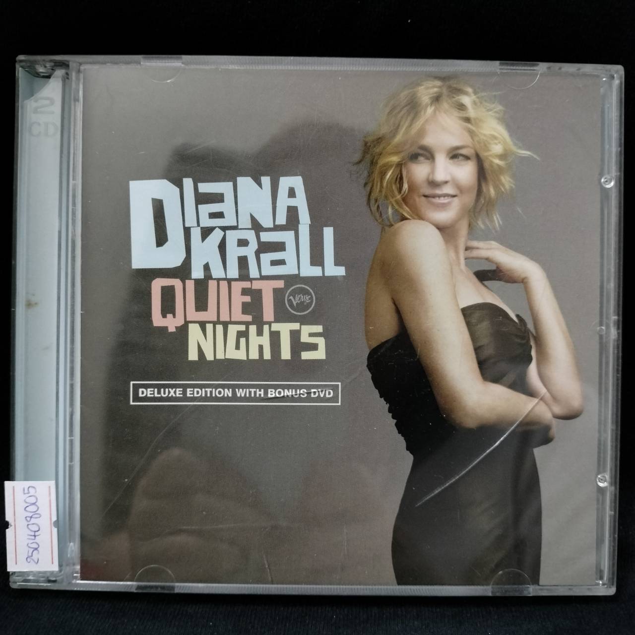 Diana Krall – Quiet Nights / THAILAND / ถาดกล่องใส่แผ่นหัก / CD+DVD / แผ่นดี