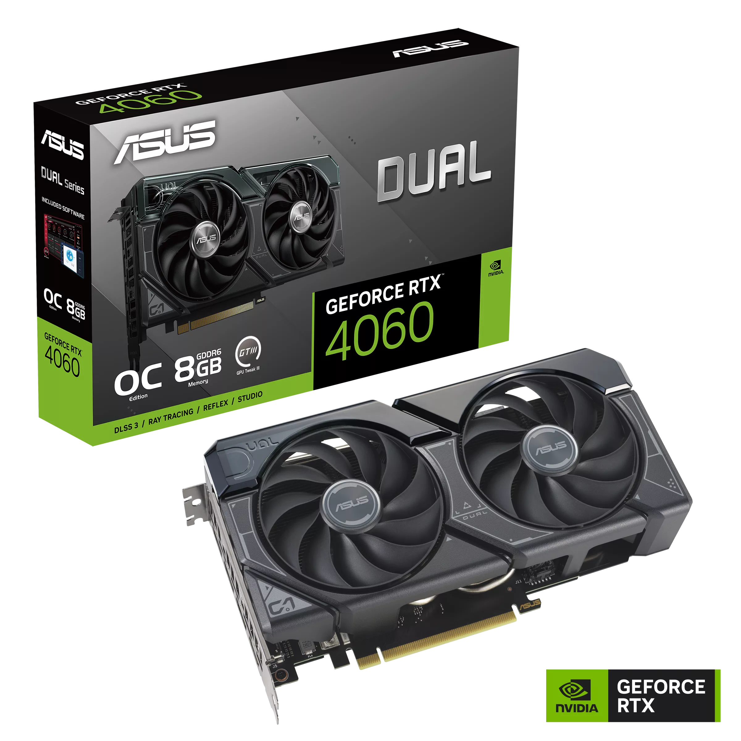 ASUS RTX 4060 DUAL OC 8GB/GDDR6
