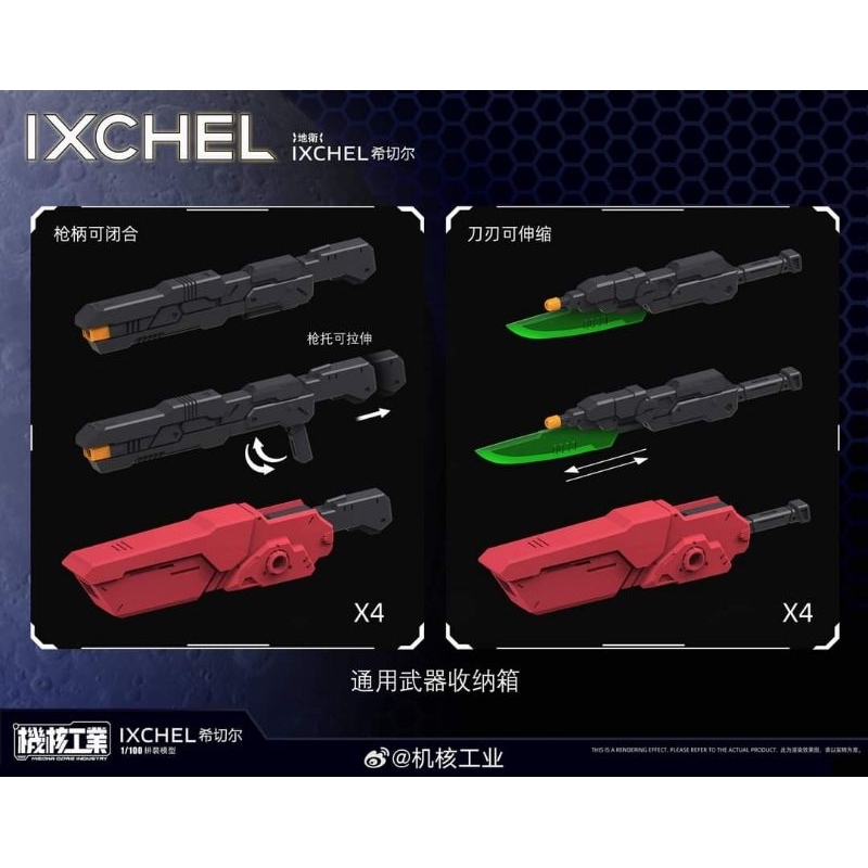 Mecha Core Industry - 1/100 IXCHEL