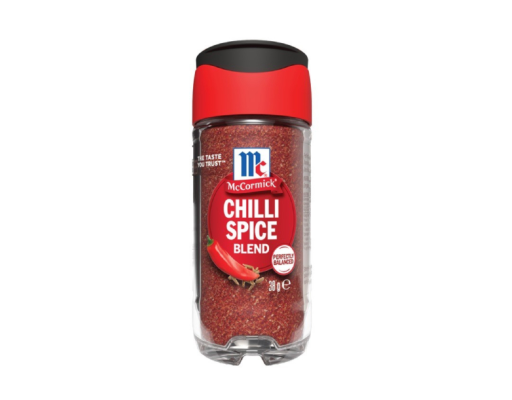 McCormick Chilli Spice Blend 38 g. แมคคอร์มิค ชิลลี่สไปซ์เบลนด์ 38 กรัม (05-8586)